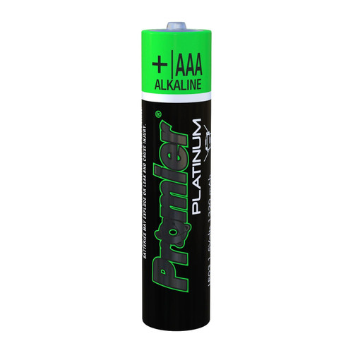 Litezall Promier AAA Platinum Alkaline Battery 20 Pack