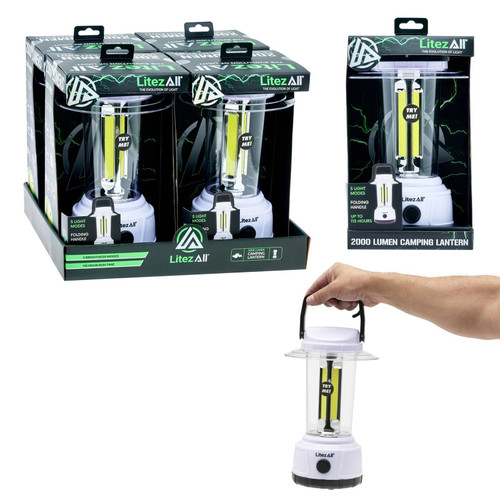 LitezAll 2000 Lumen Lantern