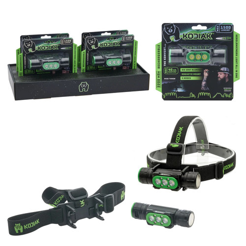 Litezall Kodiak 1500 Lumen Rechargeable Headlamp