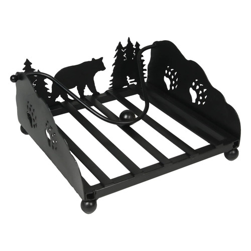 Rivers Edge Gifts Napkin Holder-Lazer Cut Bear - Bear