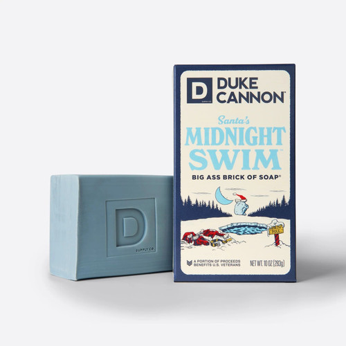 Duke Cannon Big Ass Brick of Soap - Santa's Midnight Swim