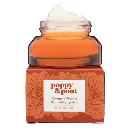 Poppy & Pout Lip Mask, Original, Orange Blossom