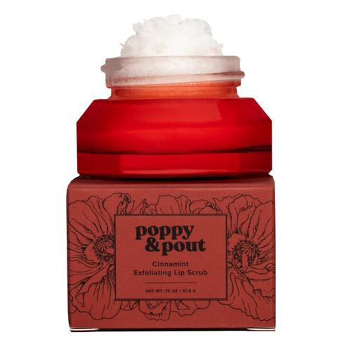 Poppy & Pout Lip Scrub, Original, Cinnamint