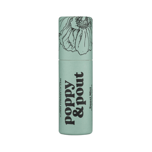 Poppy & Pout Lip Balm, Original, Sweet Mint