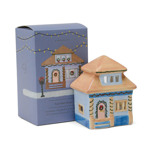 Paddywax No. 06 The East Side House - Incense & Tea Light Holder