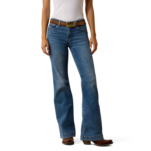 Ariat Women's Perfect Rise Revel Vilma Ultrastretch Trouser Jeans - Sky Valley
