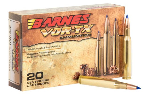 Barnes VorTX 270 Win 130 gr 20 Ct 21524-716876027033