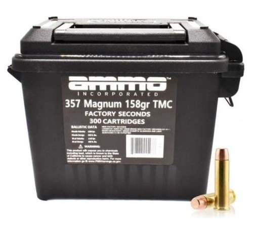Ammo Inc 357 Mag 158 TMC 357158TMC-FS30-818778024988