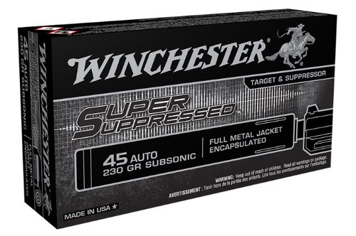 Winchester 45 ACP 230 gr FMJ SUP45-20892224469