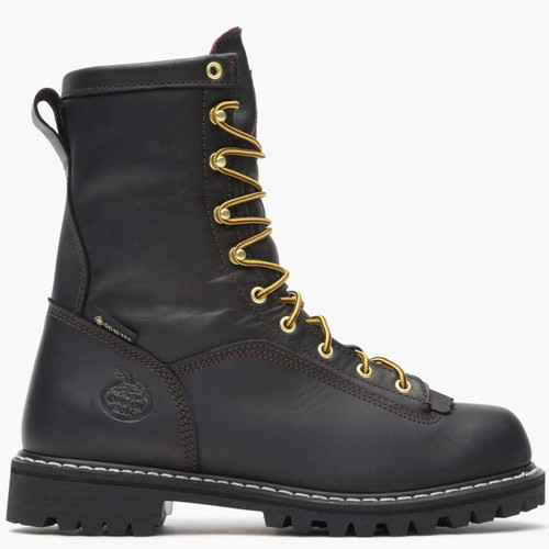 Georgia Boot Low Heel Logger Mns8"W/P Ins Boot - g8040