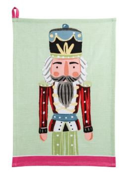 GREEN XMAS NUTCRACKER TOWEL -25-198981001953