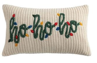 HO HO XMAS CHUNKY KNIT PILLOW-198981023795
