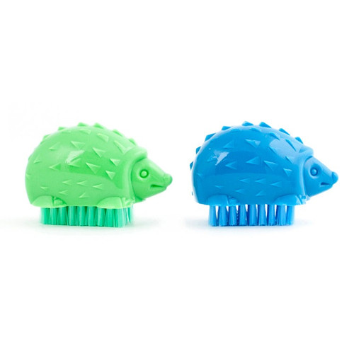 Kikkerland Hedgehog Nail Brush Asst