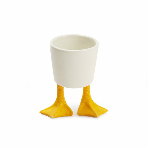 Kikkerland Small Duck Feet Planter