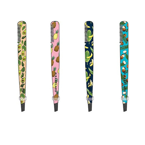 Kikkerland Tropical 2-in-1 Brow Tool