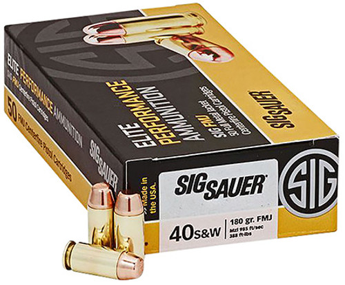 SIG SAUER EB 40S&W 180GR FMJ E40SB2-50-798681517350