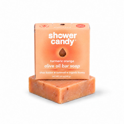 Shower Candy Turmeric Orange Bar Soap