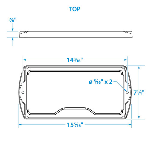 Seachoice Premium Battery Tray With Stainl