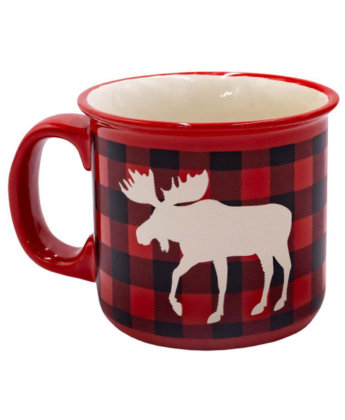 Moose Plaid Mug-210000217753