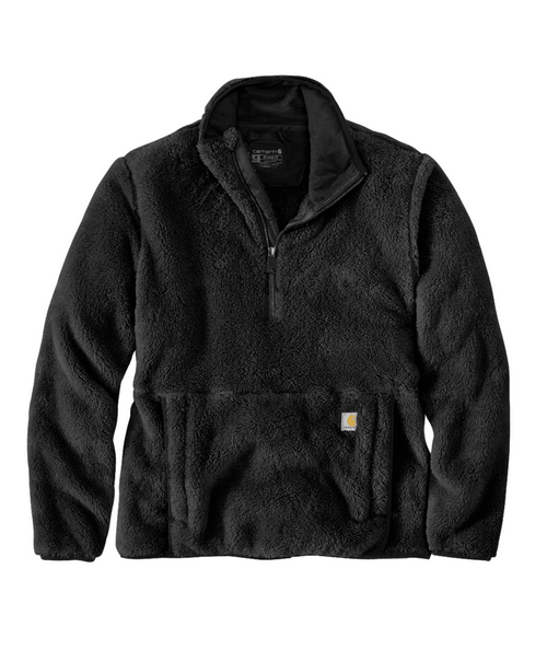 106470-N04 M Black Women's Loose Fit Fleece Pullov-197219377525