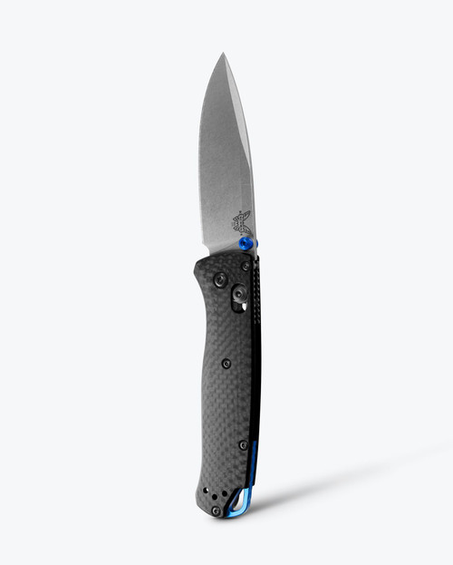 Benchmade Bugout Folding Knife - Carbon Fiber, Drop-point