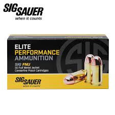 Sig Sauer Ammo, 9MM, 115GR, Elite Ball, FMJ-798681516889
