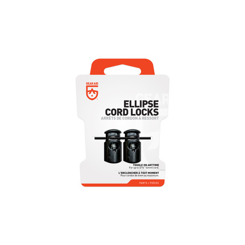Gear Aid Ellipse Cord Locks Black