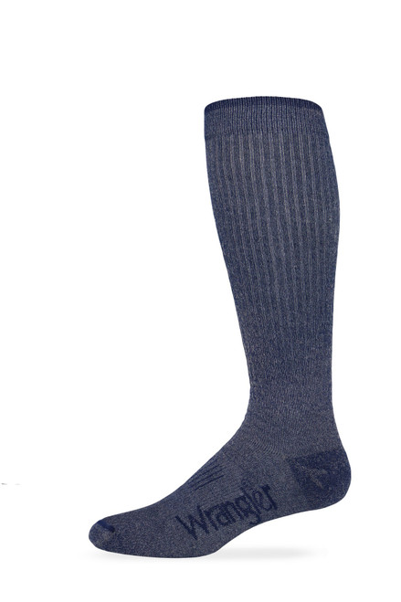 Wrangler Men's Ultra-Dri® Over the Calf Boot Sock 1 Pair - Navy