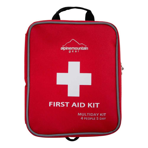 Caddis Sports Red First Aid Kit - Multi-Day Kit
