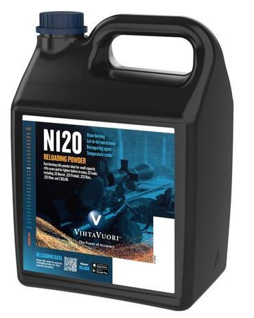 Vihtavuori N120 Powder 8 lb Canister T10094-6420615700432