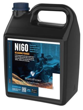 Vihtavuori N160 Powder 8 lb Canister-6420615700401