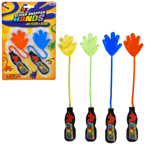 Toy Network 10" Sticky Hand 2 Pack
