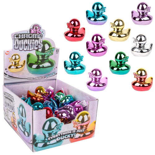 Toy Network 2" Chrome Duckies 24/disp