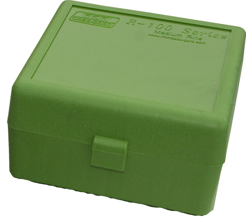 MTM Molded Products Co. Ammo Box 100 Round Flip-Top 22-250 243 3