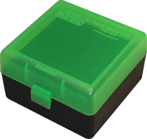MTM Molded Products Co. Ammo Box 100 Round Flip-Top 223 204 Rug
