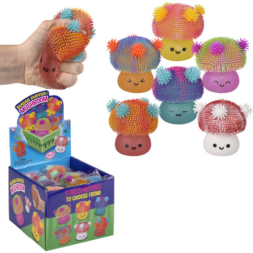 Toy Network 3" Sugar Puffer Mushrooms