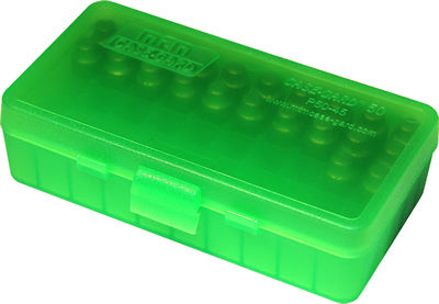 MTM Molded Products Co. Ammo Box 50 Round Flip-Top 41 44 45 LC C