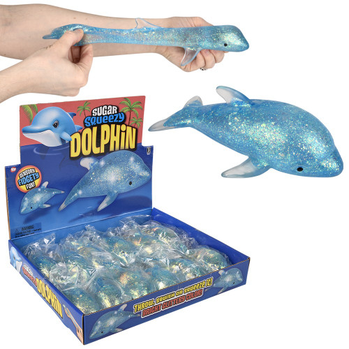 Toy Network 6" Squeezy Sugar Dolphin