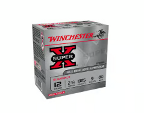 XB1200VP25 12 GA 2-3/4" SUPER-X BUCKSHOT 00-25-020892025288