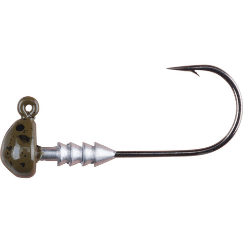 Berkley BHHJ14-GP 2/0 1/4 oz Green Pumpkin Half He