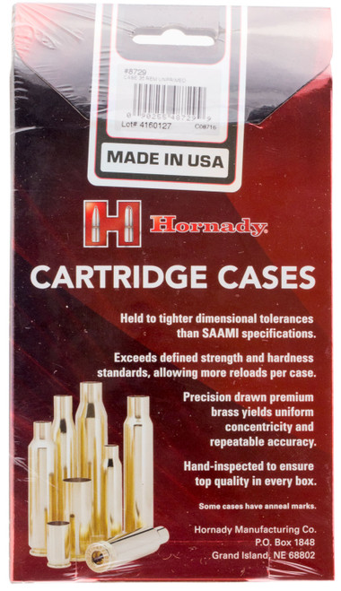 Hornady CASE 35 REM UNPRIMED-090255487299
