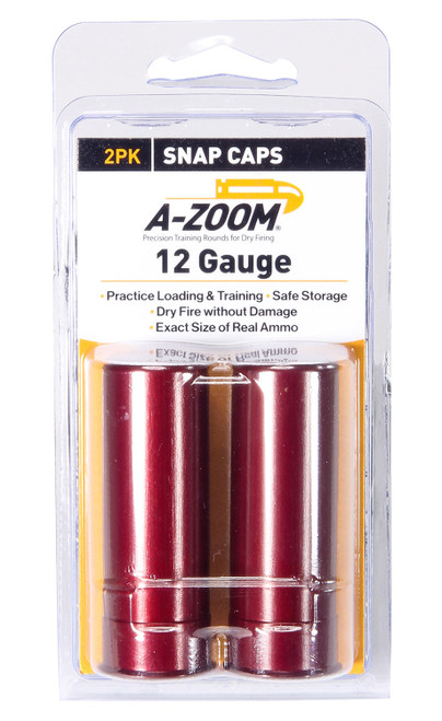 A-Zoom 12 ga Snap Cap 2 Pack 12211-666692122118