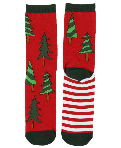 Striped Trees Sock Xl-210000405984