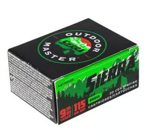 A81100120 Sierra 9mm 115gr-092763600139