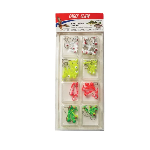 Eagle Claw Jig Head Kit Ball Head