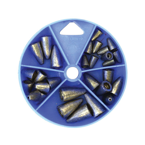 Eagle Claw Worm Weight Sinker Assortment