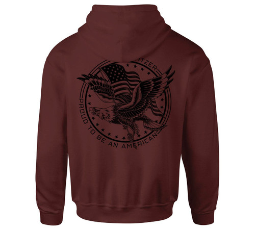 Howitzer Proud Po Hood - Burgundy