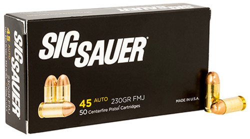 SIG SAUER EB 45AUTO 230GR FMJ E45BA3-50-798681511143