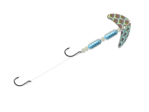 Macks Cha Cha Crawler 4 Slv Scl/Prl Blu Scl