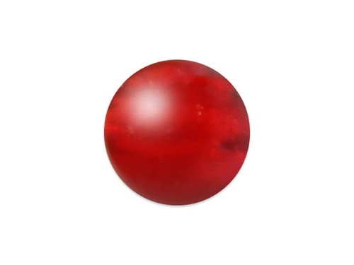 Macks Flourescent Bead 8mm Flo Ruby